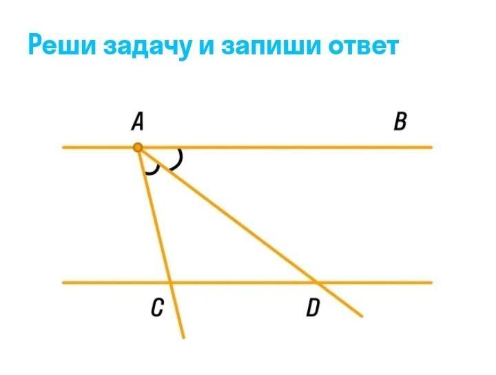 По данным чертежа найти угол acd если ab параллельна ce и ad биссектриса угла bac