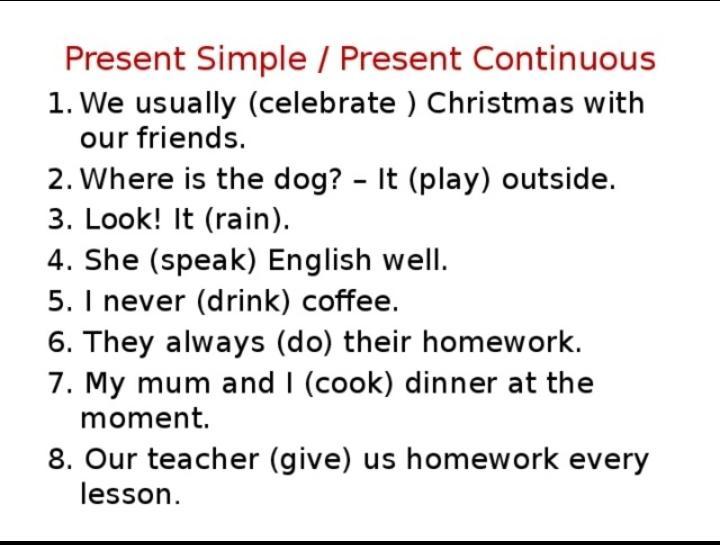 Тест на знание simple. Present simple present Continuous упражнения. Present simple Continuous задания 3 класс. Задания на present simple и present Continuous. Английский 3 класс present simple present Continuous упражнения.