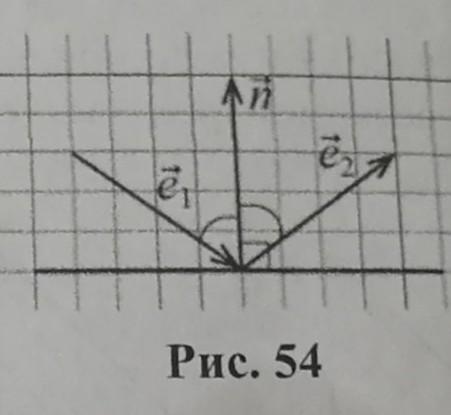 На рисунке показан световой луч падающий на плоское зеркало выберите