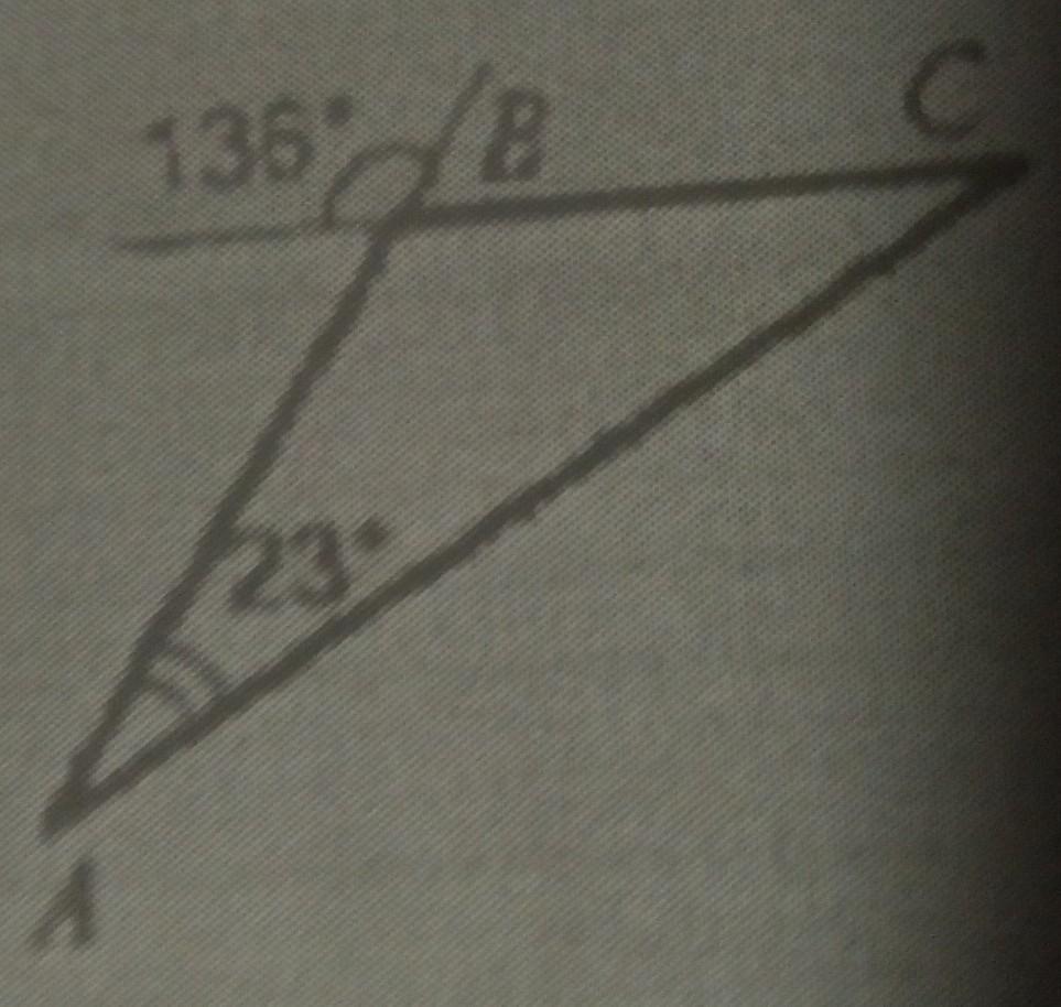 На рисунке 23 угол авс 136 градусов