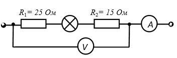Как определить показания амперметра по рисунку