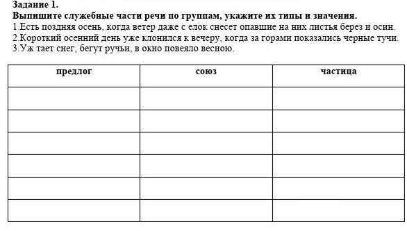 Выпишите группами. Служебные части речи 5 класс задания. Задание выпишите отдельно по группам.