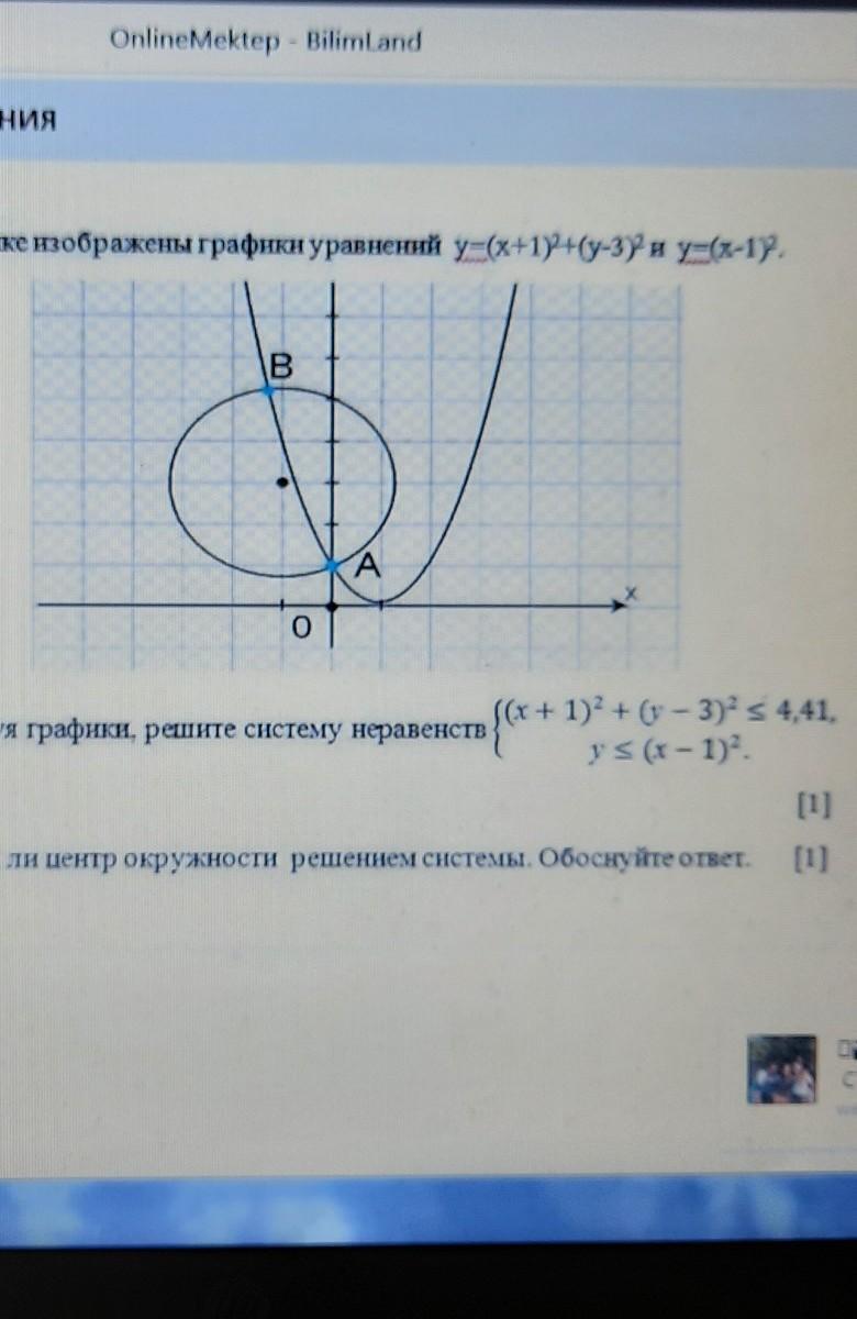 На каком из рисунков изображен график уравнения х у 3