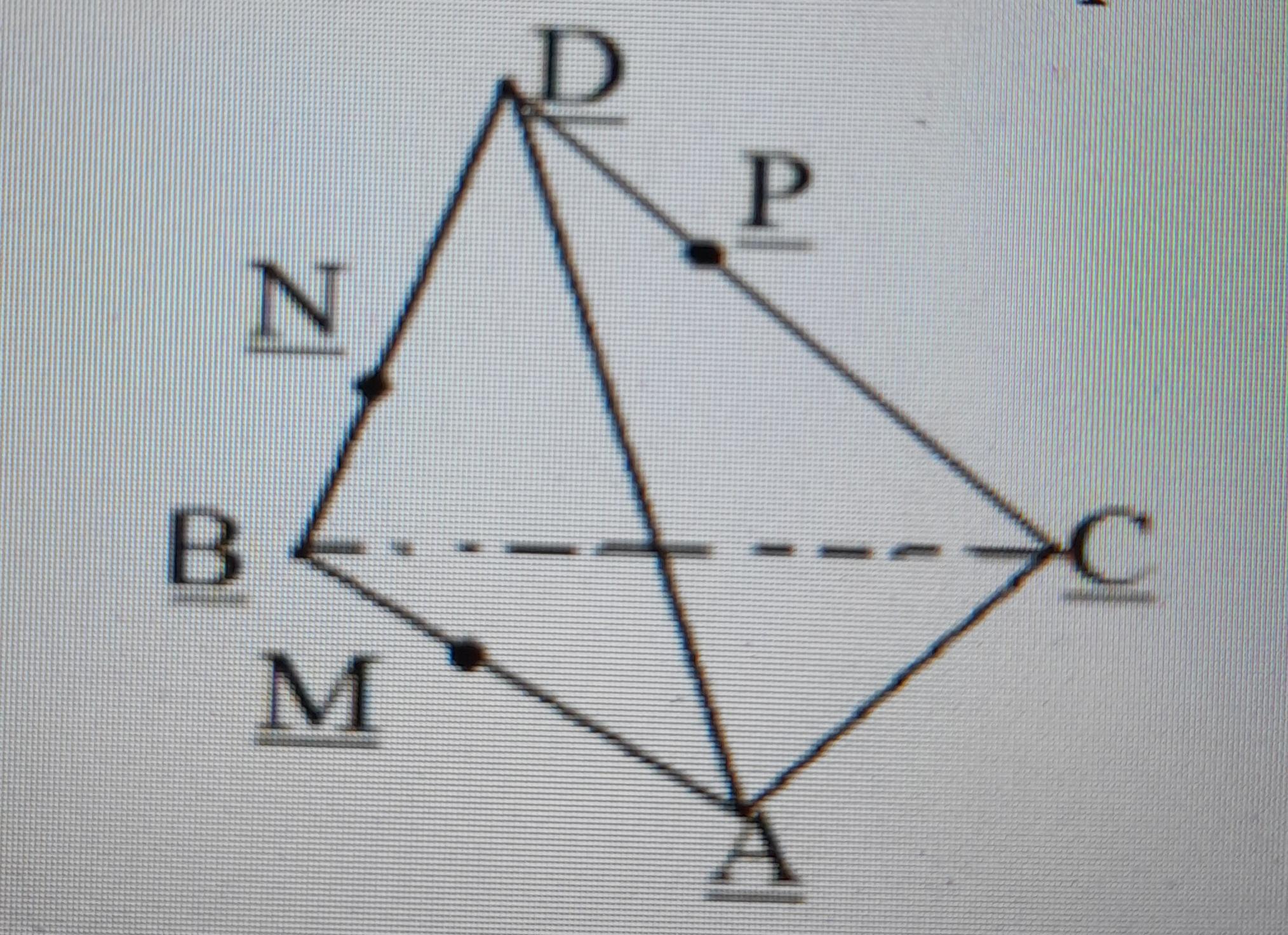 Тетраэдр точки. Тетраэдр DABC. Построить сечение тетраэдра проходящее через точки m n p. Постройте сечение проходящее через точки m n p. Рассмотрите тетраэдр DABC построить сечение проходящее через точки m n p.