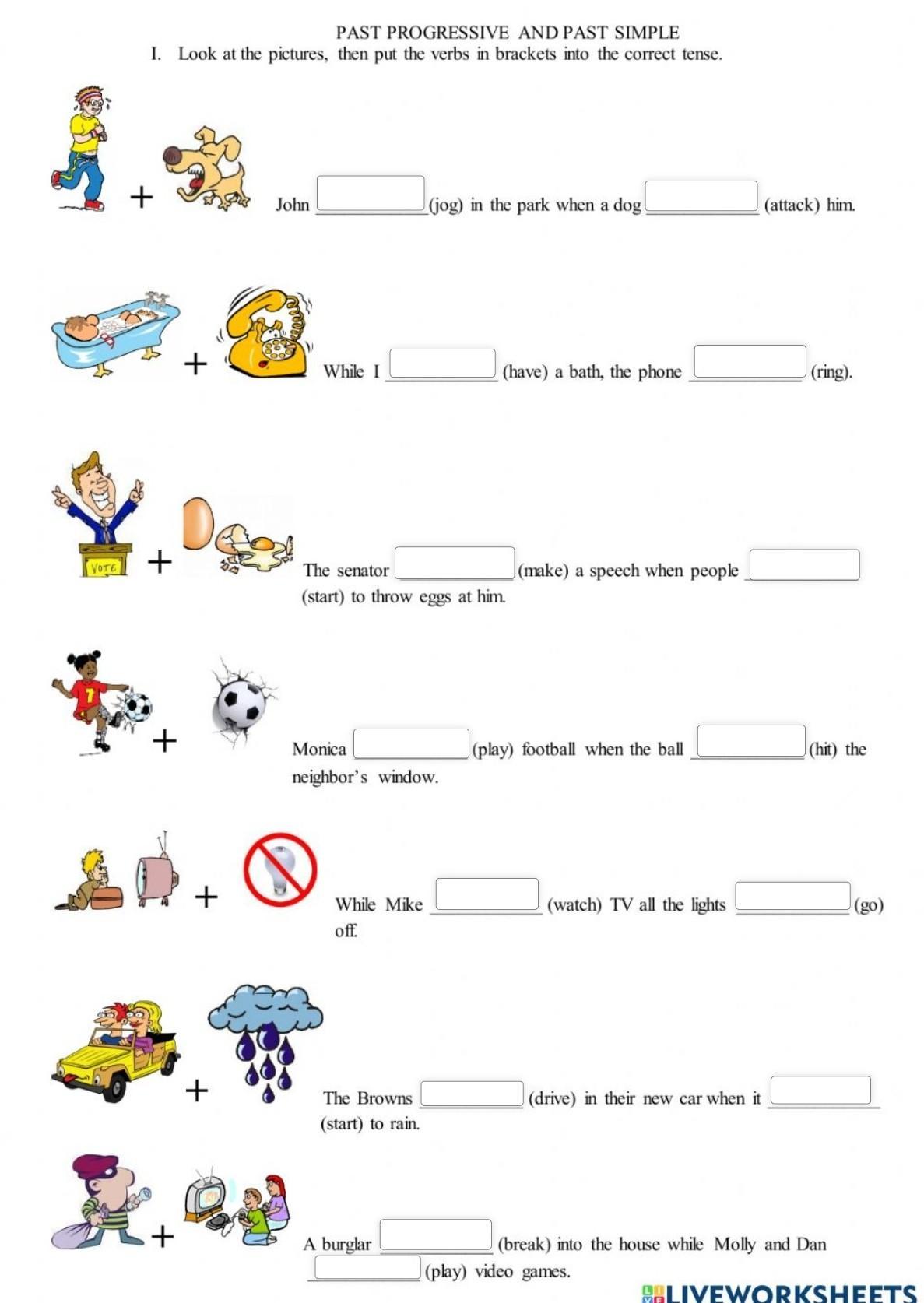 Past simple past continuous worksheets. Паст Симпл и паст прогрессив. Past Continuous упражнения. Past Continuous упражнения для детей. Present Continuous past Continuous упражнения.