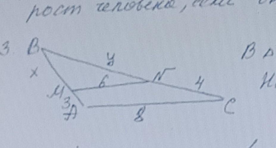 Треугольник abc mn параллельно ac. В треугольнике АВС мн параллельна АС. Треугольник АВС мн параллельно АС. Дано треугольник ABC MN параллельна AC найти x. Мн параллельно.
