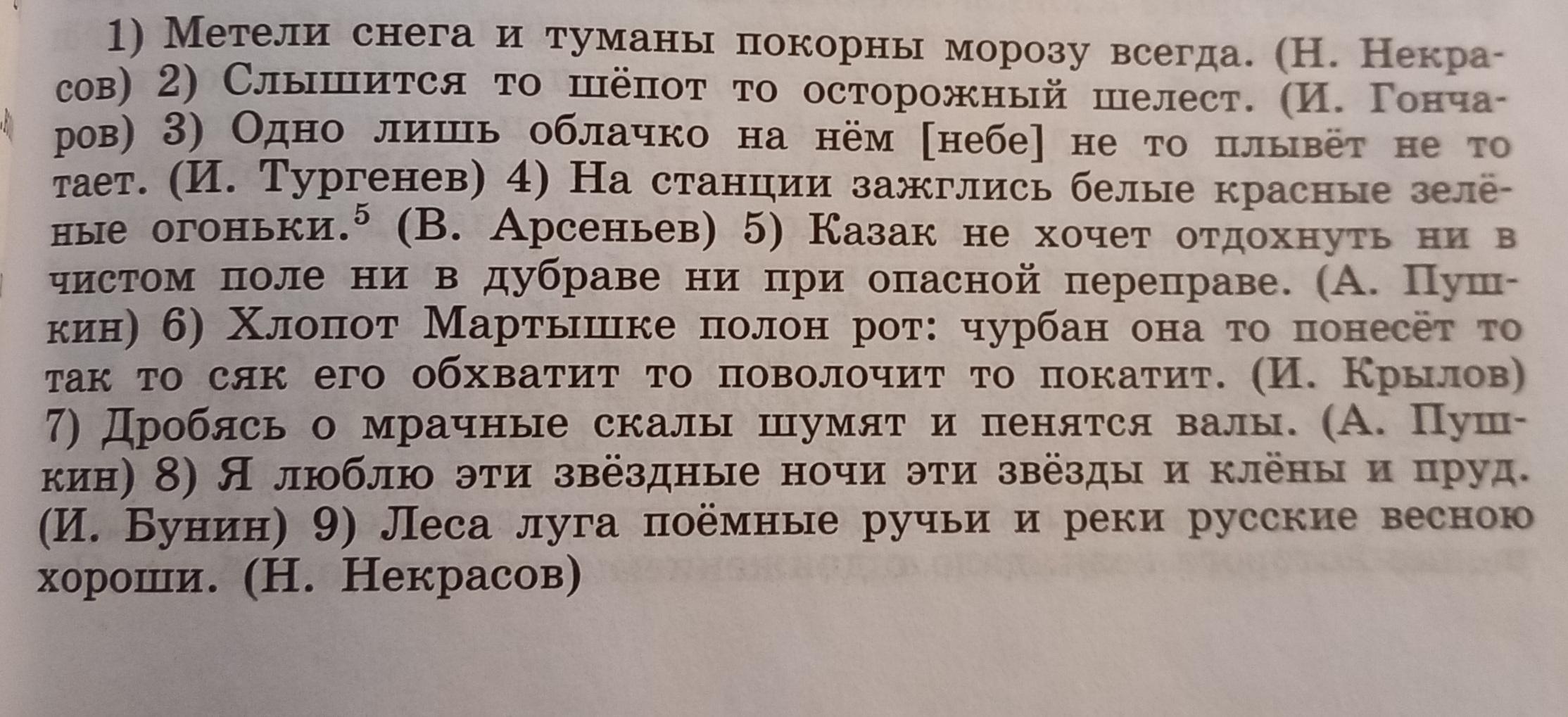 однородные члены предложения любил купец детей своих больше своего богатства фото 101