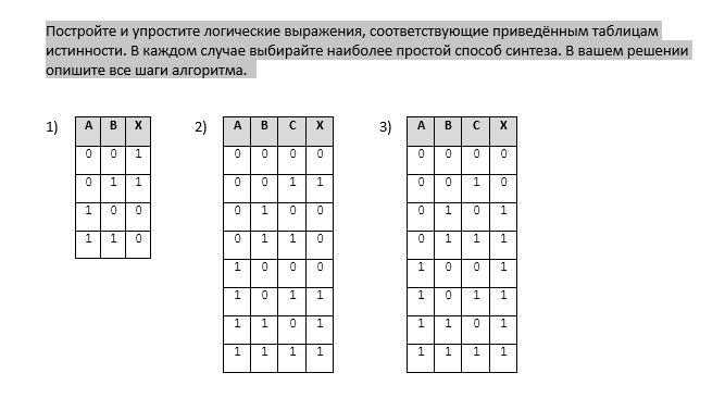 Логический синтез. Синтез логических выражений 3 способ. Синтез логических выражений 2 способ. Синтез логических выражений Поляков. Синтез логических выражений по таблице истинности.