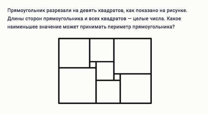 На рисунке изображено 4 квадрата известно