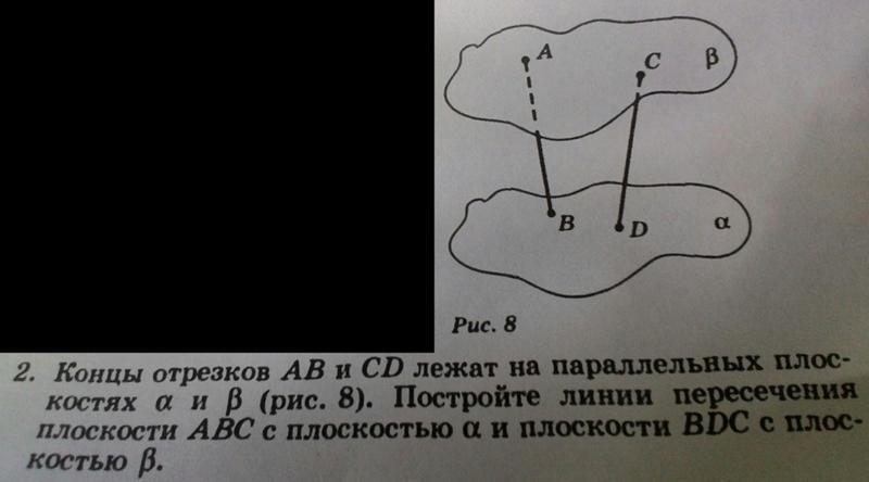 На рисунке изображены отрезки ab и cd укажите пересечение этих отрезков