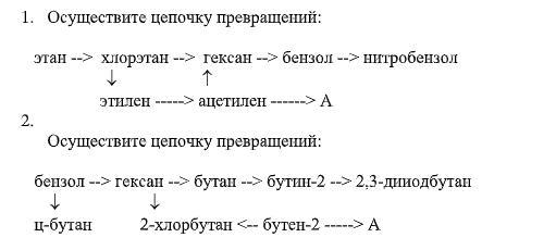 Укажите формулу x в цепочке превращений