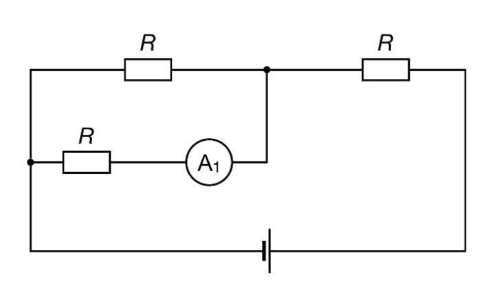 Амперметр подключен к трем резисторам. Идеальный амперметр и 3 резистора. R 10 ом u 120 в амперметр и вольтметр идеальные. Цепь содержащая резистор и амперметр. Идеальный амперметр у резистора.