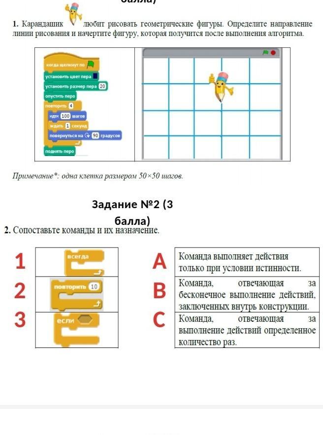 Информатика 7 класс 2 четверть