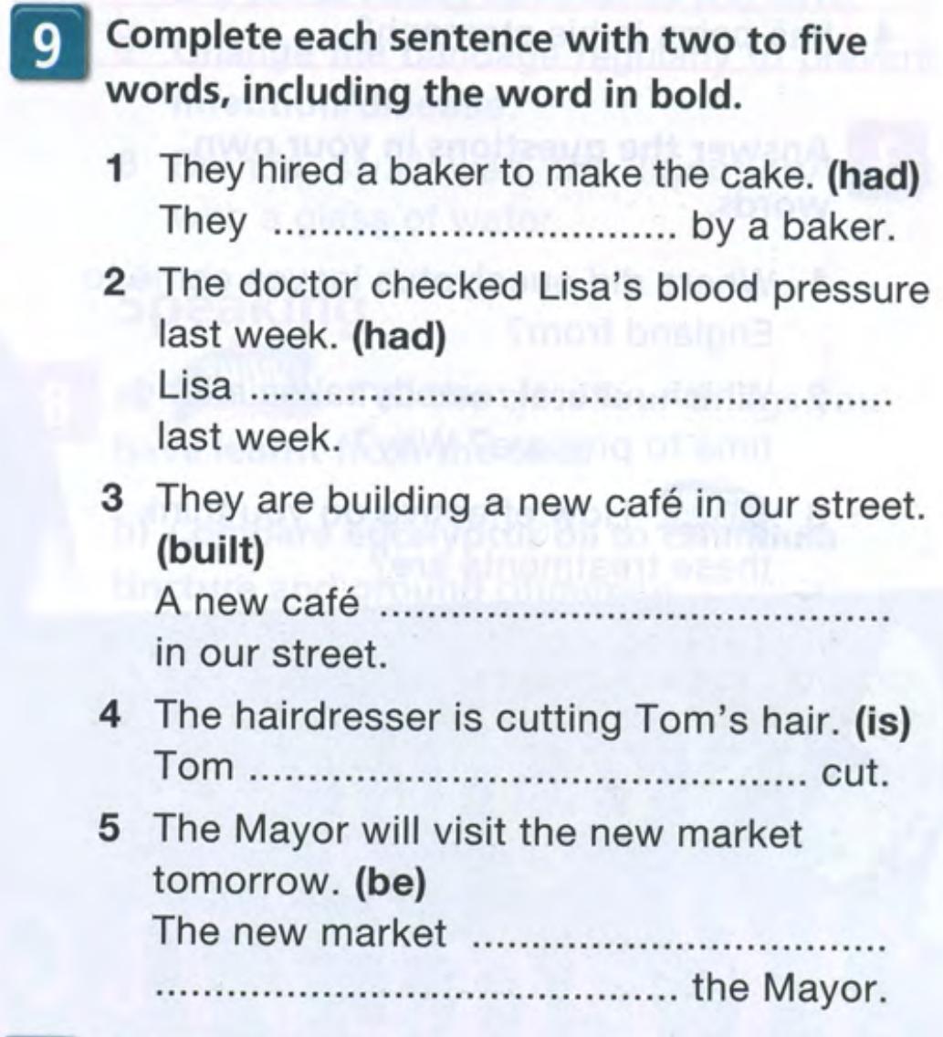 Complete each sentence with two to Five Words including the Word in Bold. Complete the sentences with two to Five Words including the Words in Bold. Complete each sentence with two to Five Words including the Word in Bold номер 31 1) the Queen will open. Complete the sentences with two to Five Words including the Words in Bold this Mark his sister.