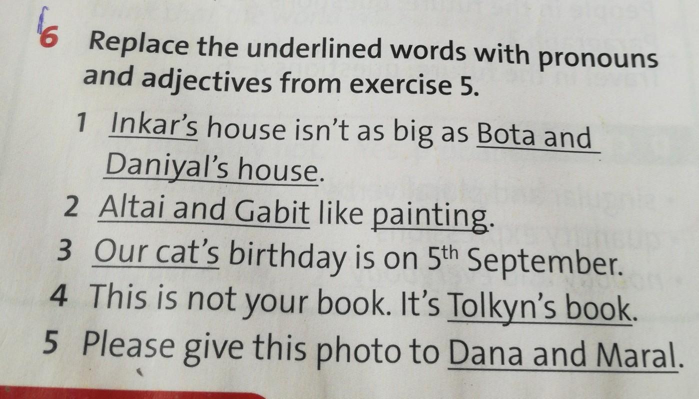 Underline word. Underline the Words. Replace the underlined Words phrases with Words from the list. Underline the Word with a different Sound. Replace the underlined Words with extreme adjectives from exeroinse and and the learn this ! Box..