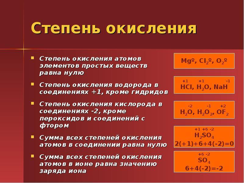 Как найти неизвестную степень окисления x в схеме