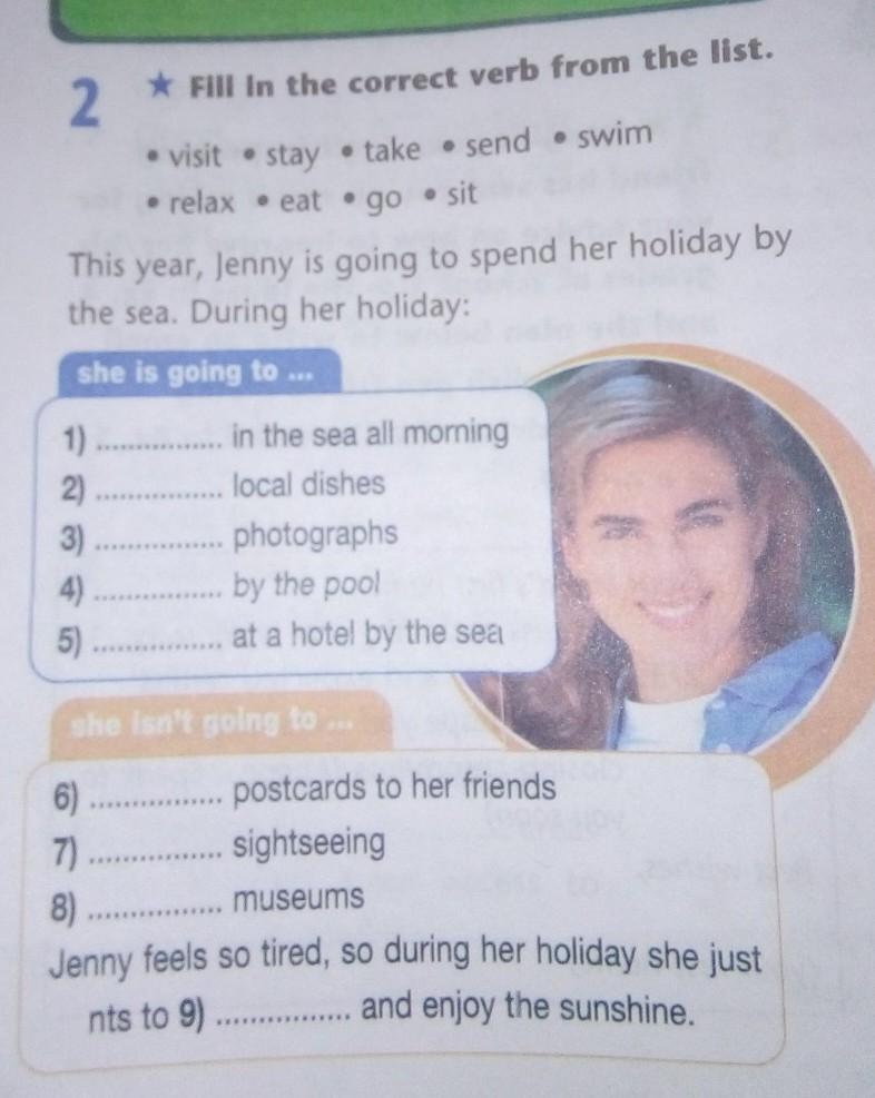 5 fill in the correct verb. Penny Loves visiting visit Museums. Penny Loves visiting. Penny Loves visiting/visits. Underline the correct item Penny Loves visiting Museums.