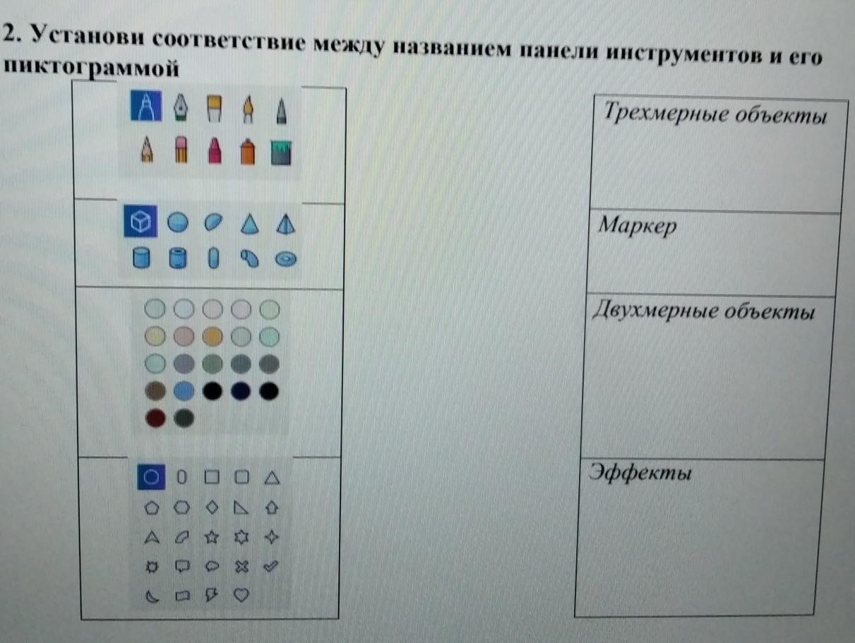 Установите Соответствие Между Картинкой И Названием