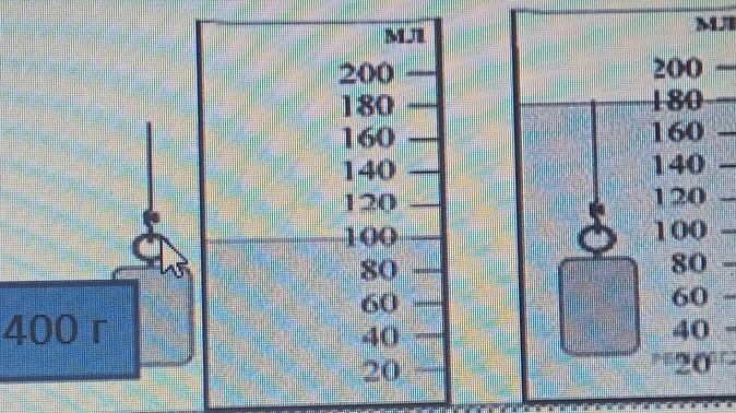 Найдите массу стальной гирьки показанной на рисунке