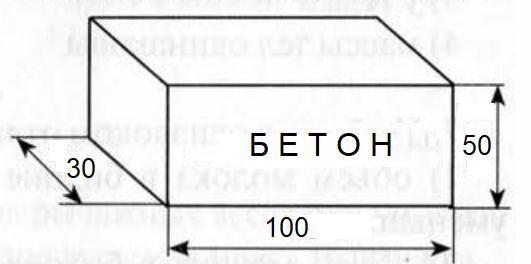 Определите массу бруска изображенного на рисунке размеры указаны в миллиметрах ответ представить