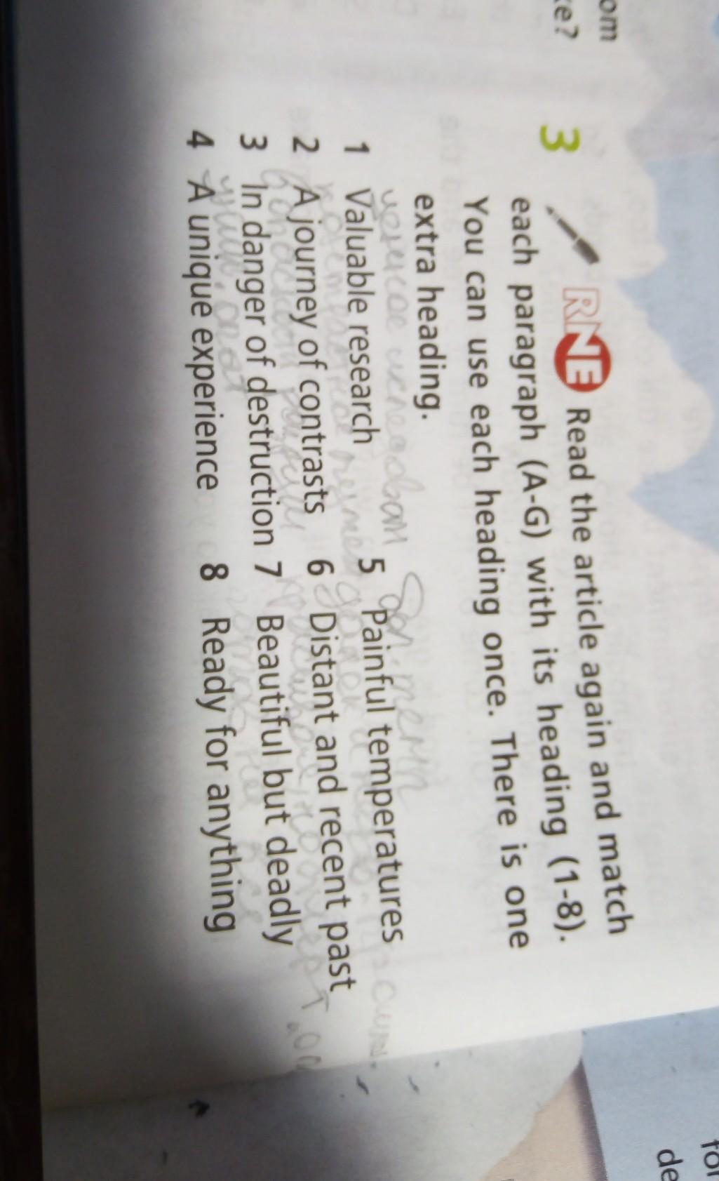 Read the text match paragraph. Read the paragraphs and Match each paragraph a-g with its heading 1-8. Read the paragraphs and Match each paragraph a-g with its heading 1-8 Starlight 9 класс ответы. Read the text and Match each text a-g with its heading 1-8 .you can only use each heading once there. Read again and give each paragraph a heading.