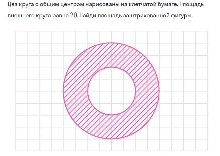 Самостоятельная работа по геометрии площадь круга. Тренировочные задания по геометрии 17 площадь круга.