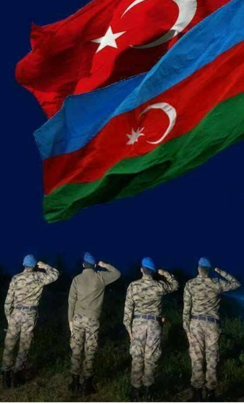 флаг турции и азербайджана вместе