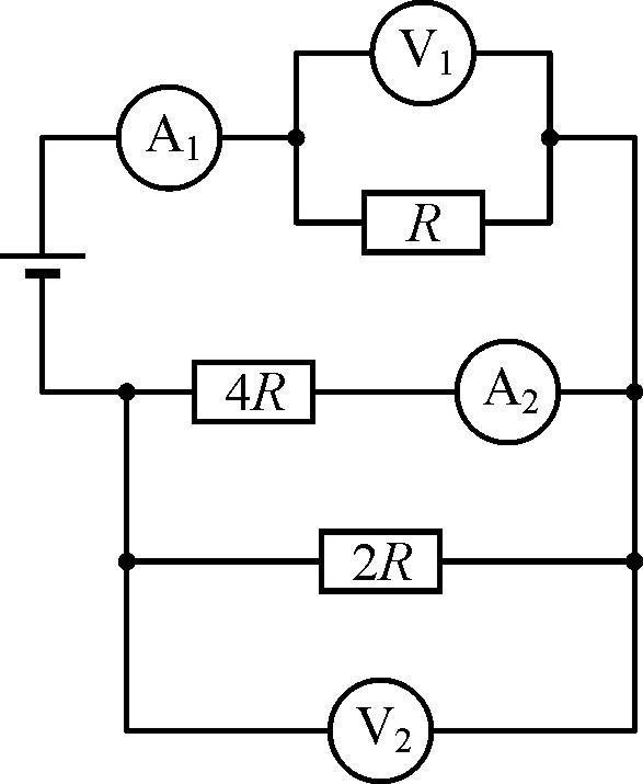 Найдите показание идеального амперметра. Схема сопротивления р 1 с амперметром и вольтметром. Показания вольтметра на батарейке. Напряжение идеальной батарейки. Стандартный резистор для амперметра.
