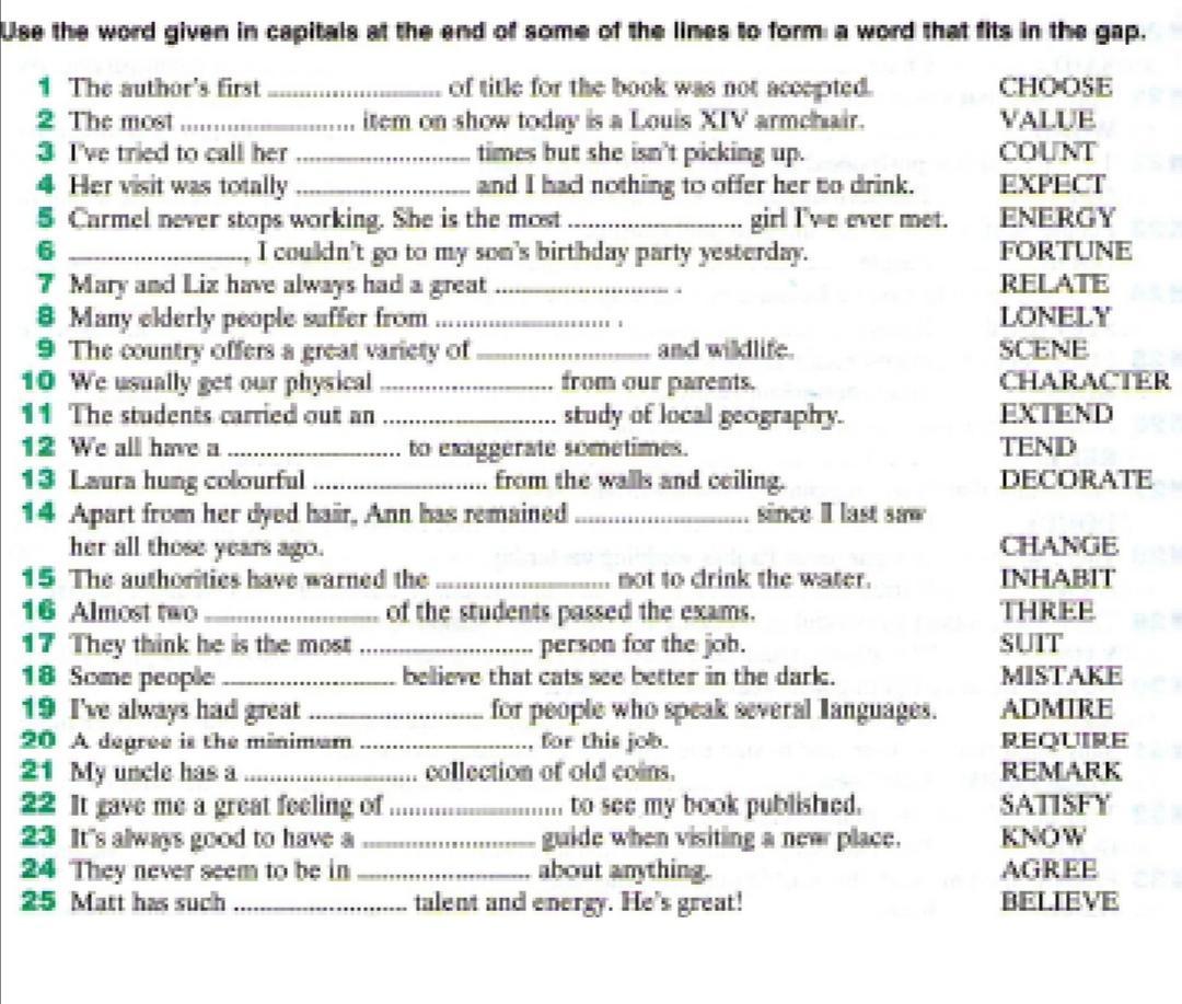 Use the words in capital. Use the Word given in Capitals to form a Word that Fits in the gap wf2 ответы the Magazine. Гдз use Word given in Capitals to form a Word that Fits in the gap. Word formation 7 класс Старлайт. Word formation use the Word given in Capitals to form a Word that Fits in the gap ответы.