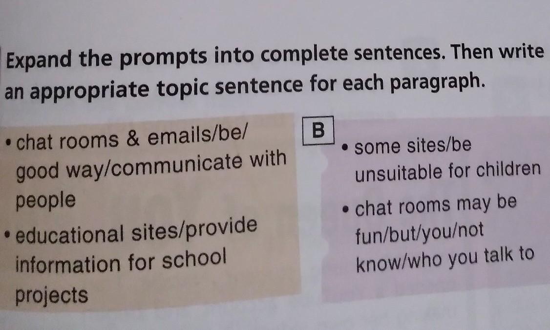 Appropriate topic. Sentence for then. Read an article about a language Learning Experiment complete each paragraph with a topic sentence a-f.