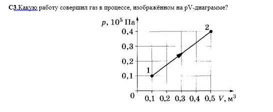 Какую работу совершил идеальный газ