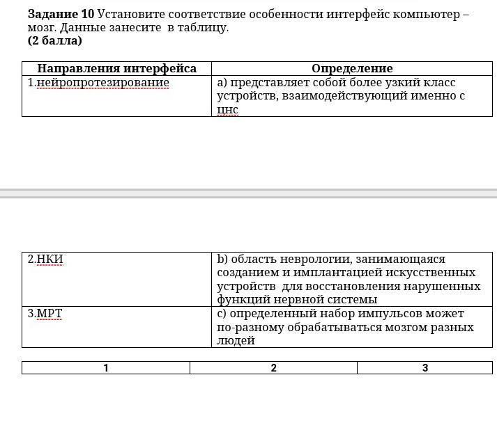 Установите соответствия особенности жизнедеятельности