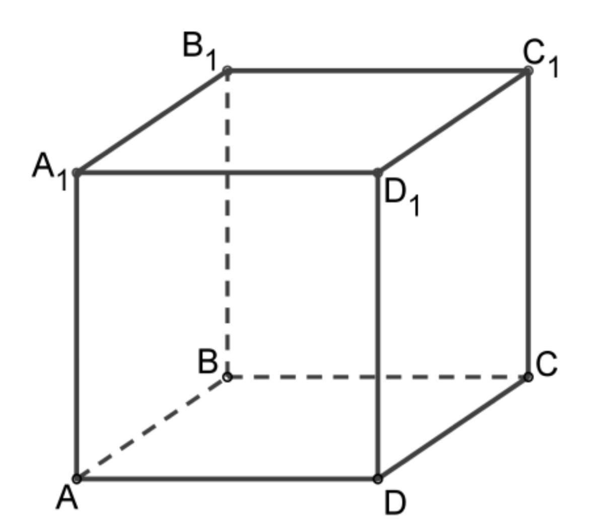 Куб Геометрическая фигура abcda1b1c1d1