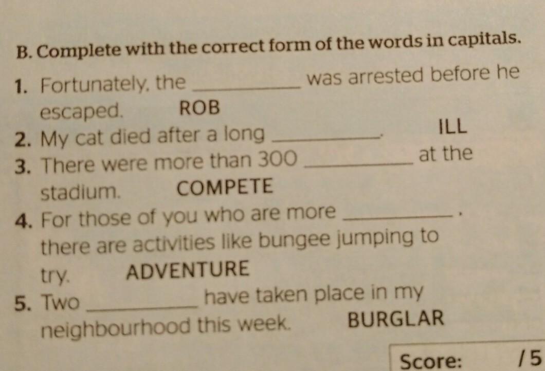 Use the correct form of have to. Complete with the correct form of the Words in Capitals. Put the verbs in Brackets into the correct present simple form 5 класс. Адрес correct form адрес. A F correction #1.