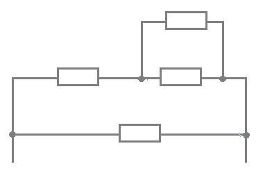 Пять одинаковых резисторов с сопротивлением 1 ом соединены в электрическую цепь схема которой 4а