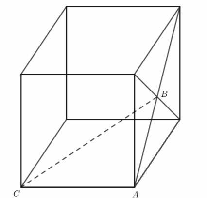 Точка пересечения куба. Куб стороны. Диагональ Куба со стороной 1. Куб со стороной а. Диагональ Куба рисунок.